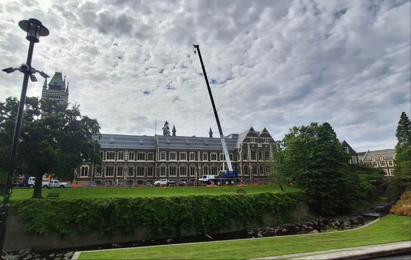 otago crane and access clock tower